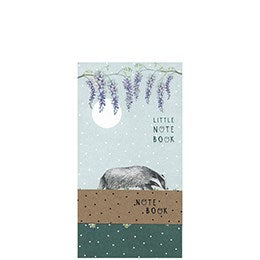 Little badger notebook by Cinnamon Aitch