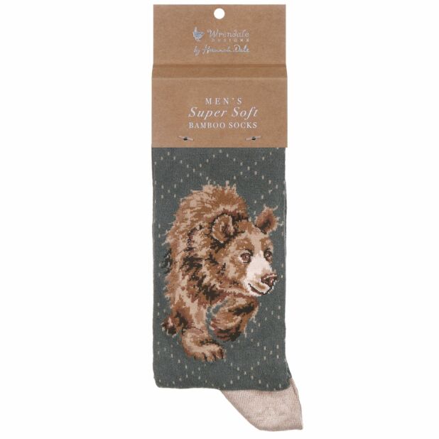 Bear socks by Wrendale Designs