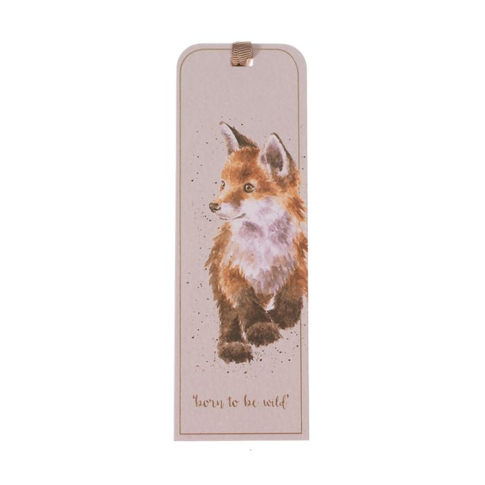 Born to be wild Fox Bookmark by Wrendale Designs