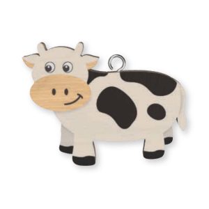 Cow Keyring