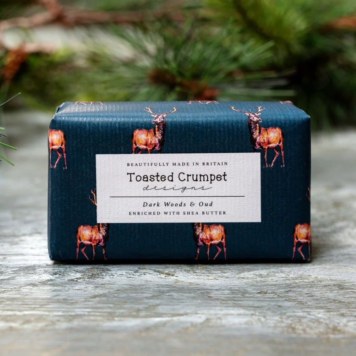 Dark Wood & Oud Soap 190g