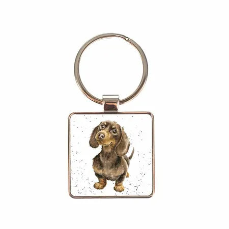 Daschund keyring by Wrendale Designs