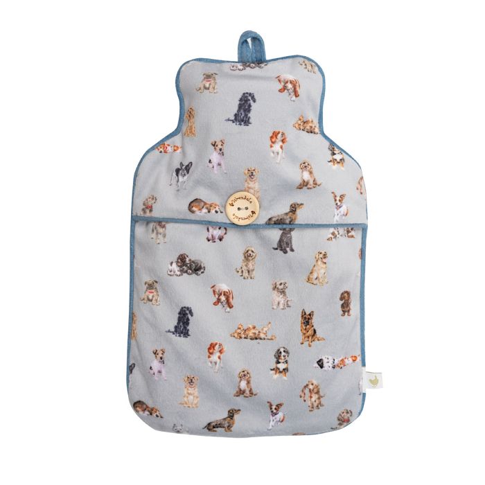 A Dog's life hot water bottle by Wrendale Designs