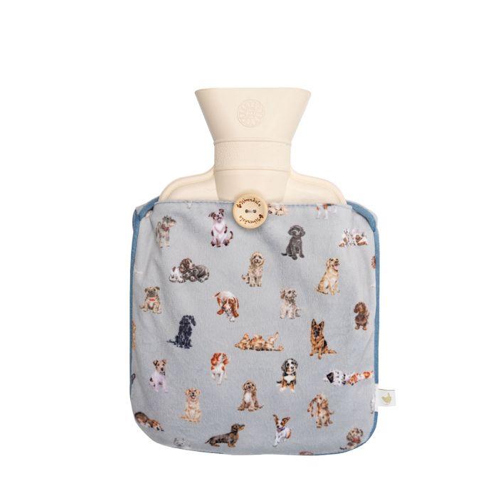 A Dog's life hot water bottle by Wrendale Designs