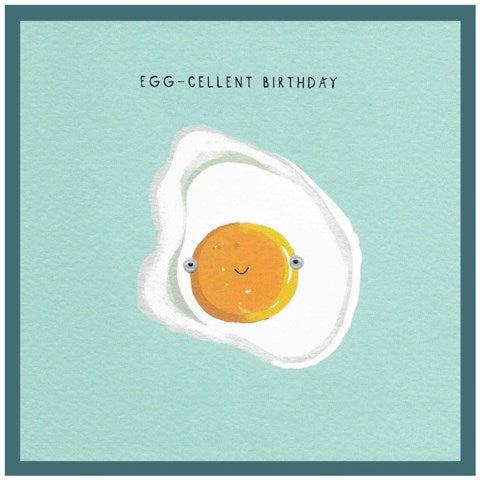 Egg-cellent Birthday Card