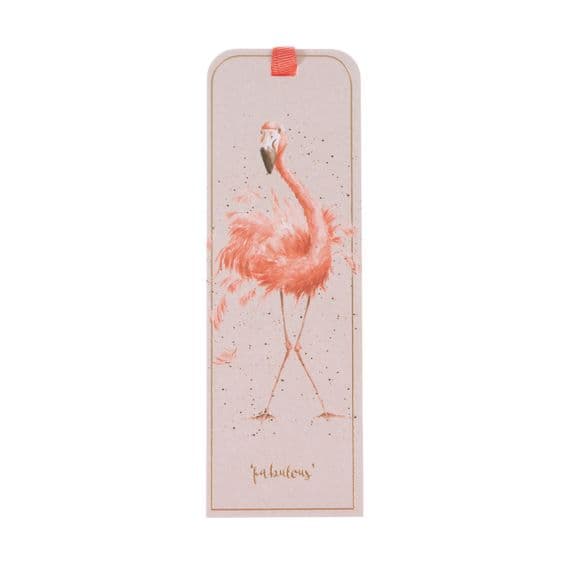Fabulous Flamingo bookmark by Wrendale Designs