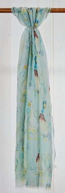 Green Duck Scarf