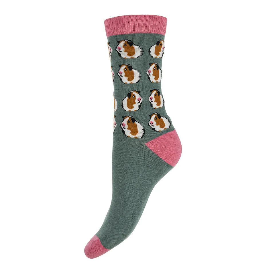 Guinea Pig Bamboo Socks by Gemjar