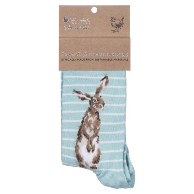 Hare socks by Wrendale Designs