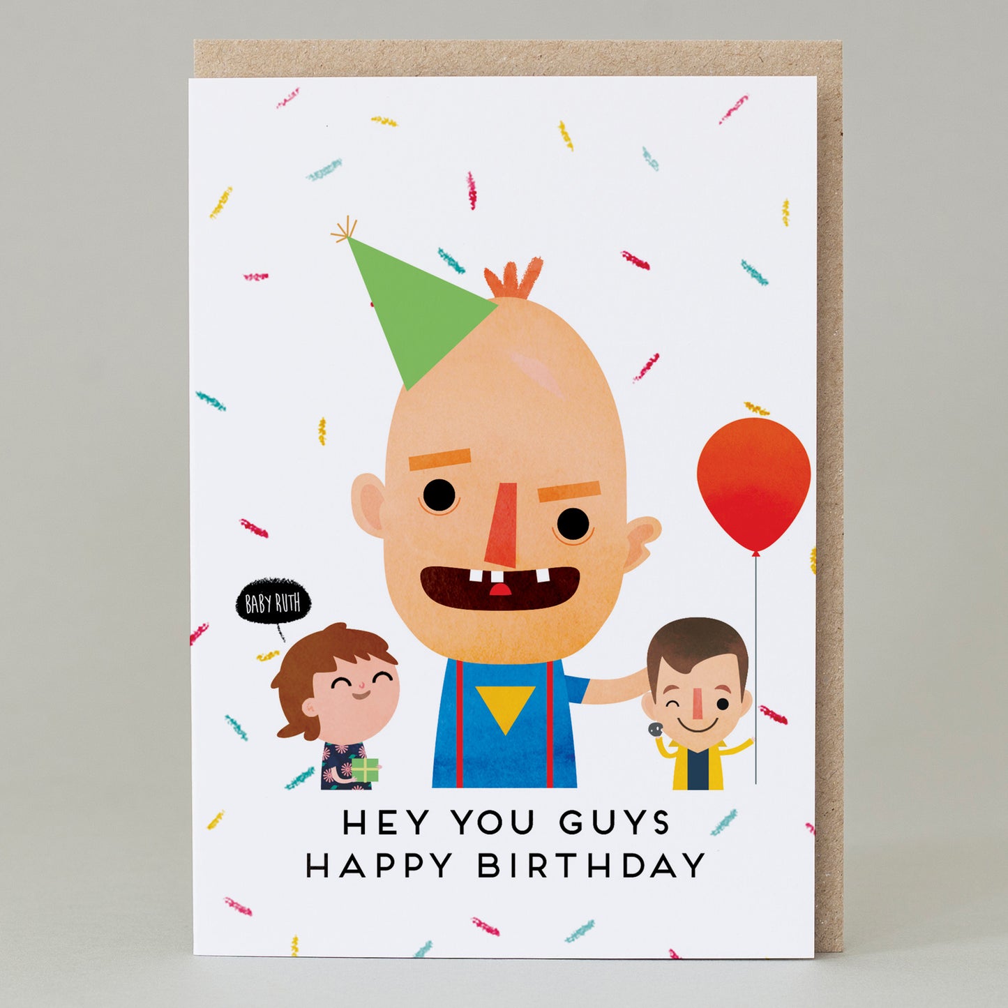 Hey You Guys Happy Birthday Card