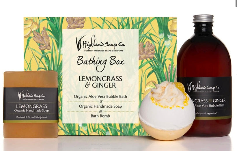 Lemongrass & Ginger bathing box