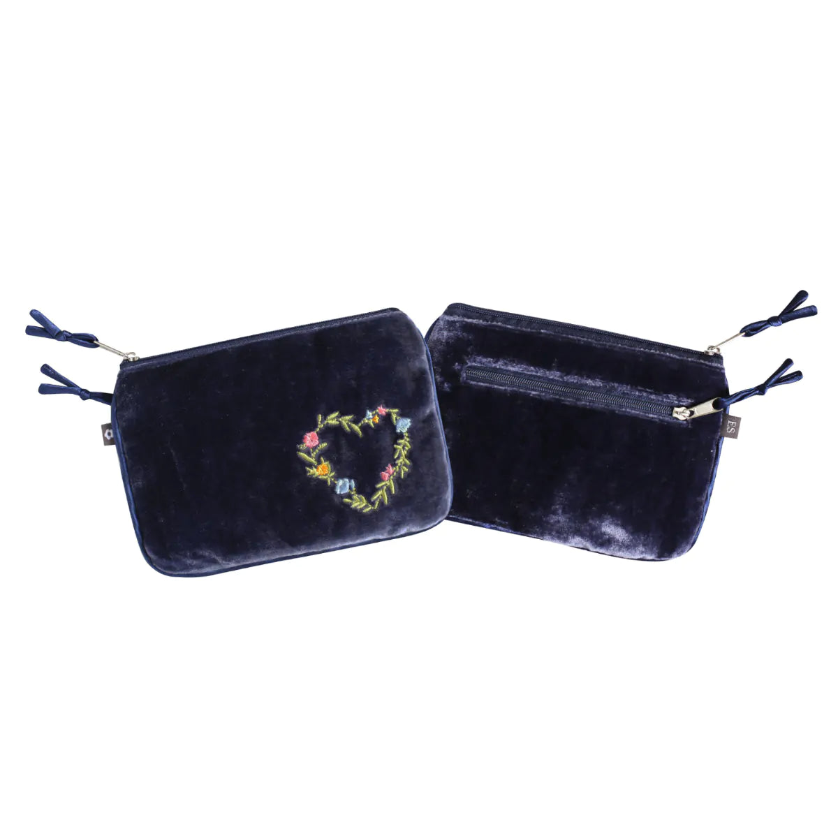 Juliet Velvet Heart Purse by Earth Squared