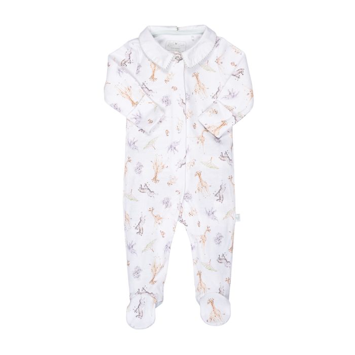 Little Savannah baby grow 3-6 months by Wrendale Designs