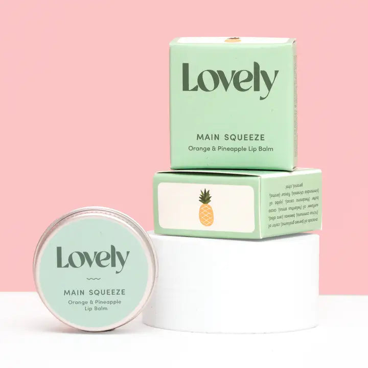 Main Squeeze Orange & Pineapple Lip Balm