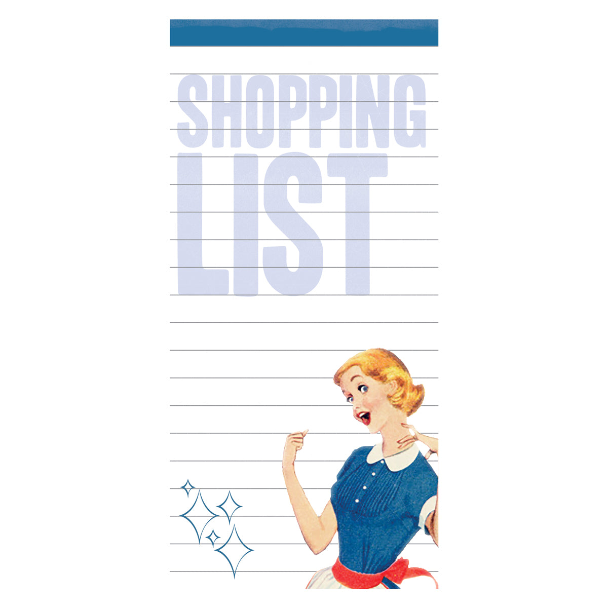 Shopping List Magnetic Notepad