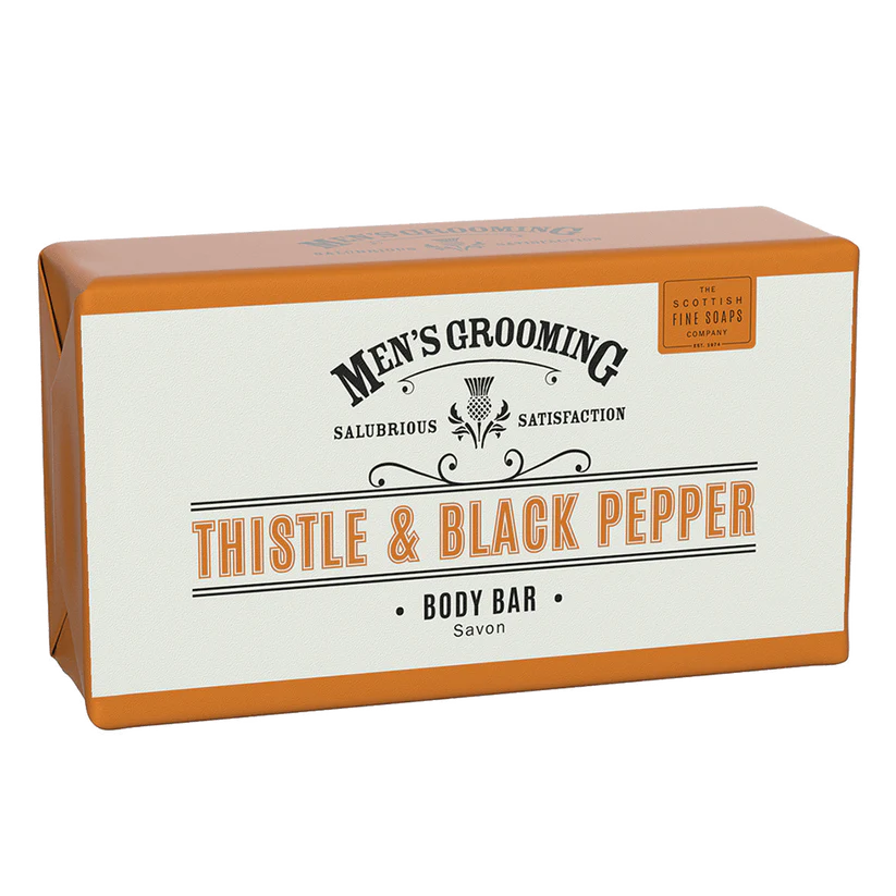 Thistle & Black Pepper Soap Body Bar 220g