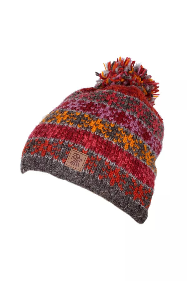 Tintagel Bobble Beanie By Pachamama