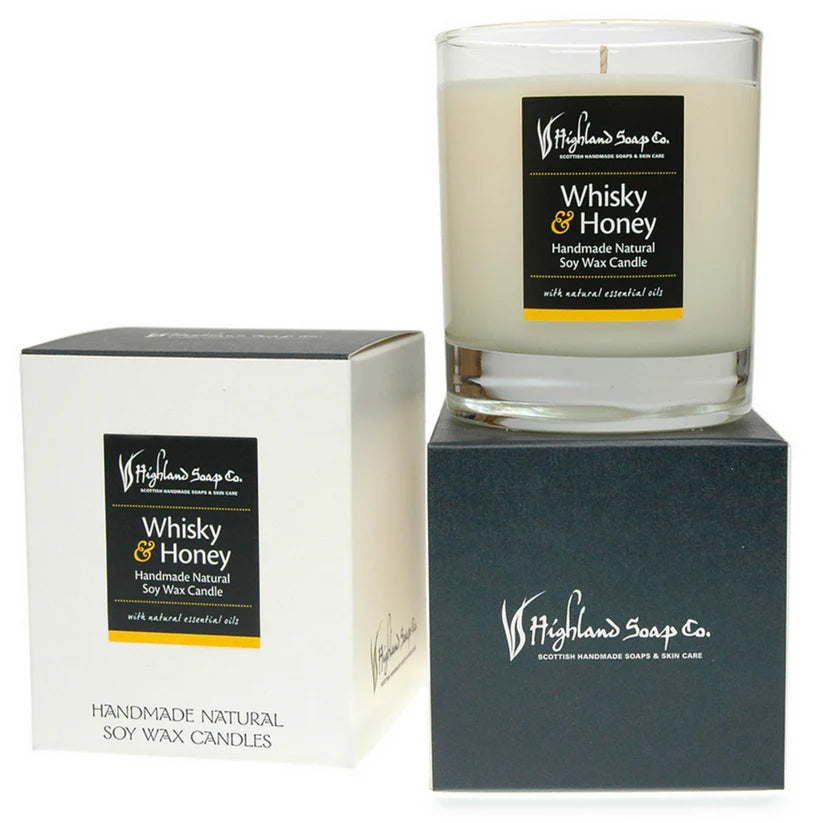 Whisky & Honey Soya Candle