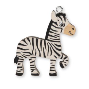 Zebra Keyring