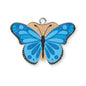Blue Butterfly Keyring