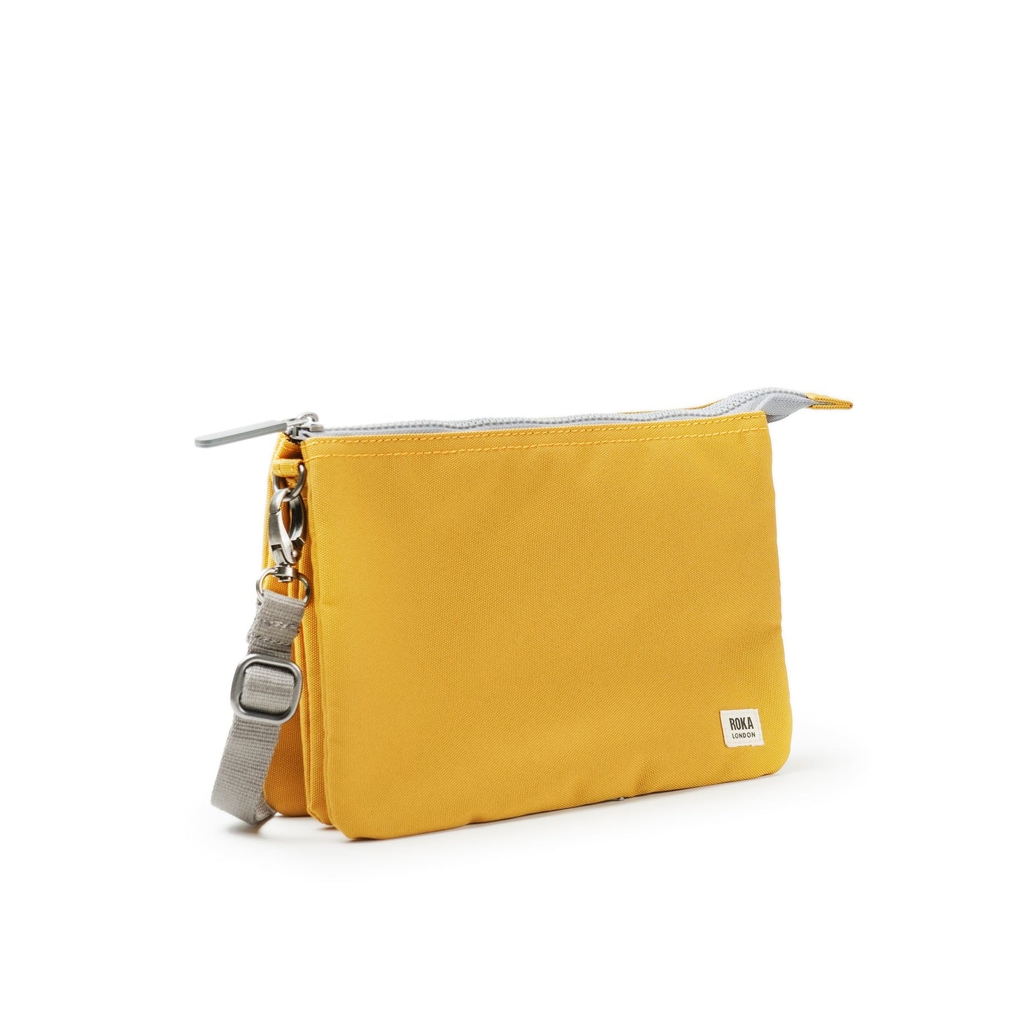 Carnaby Crossbody XL Flax Recycled ROKA