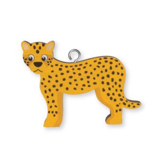 Cheetah Keyring