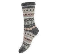 Pink & Grey thermal socks