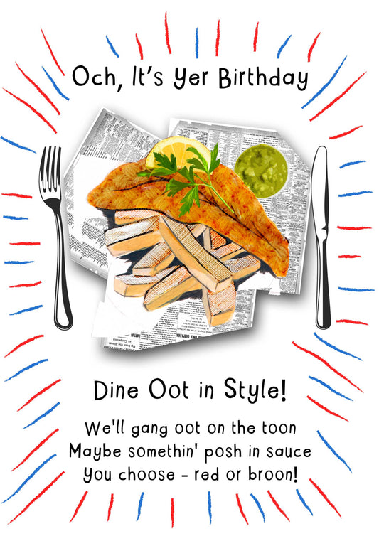 Dine Oot in Style Birthday
