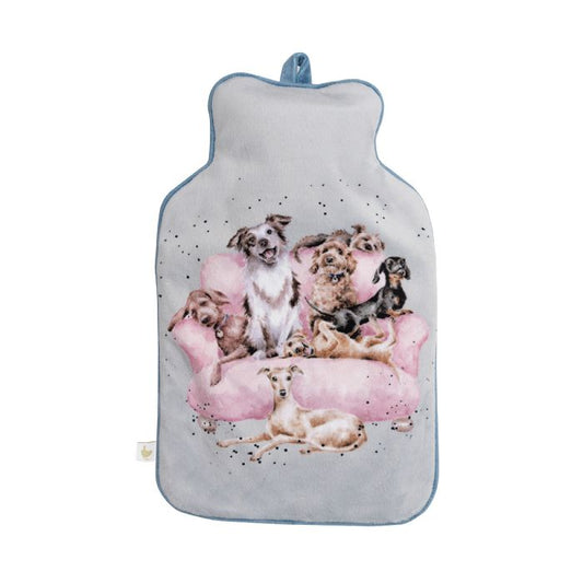 A Dog's life hot water bottle by Wrendale Designs
