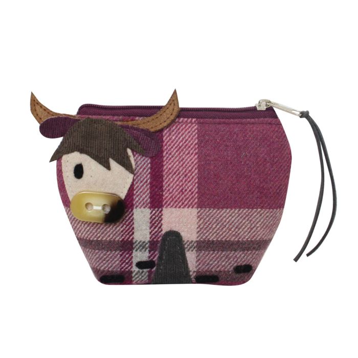 Earth Squared Winton Tweed Cow Purse