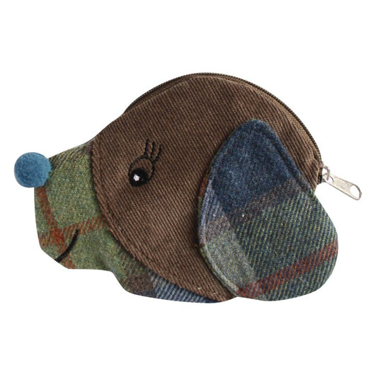 Earth Squared Tweed Dog Purse