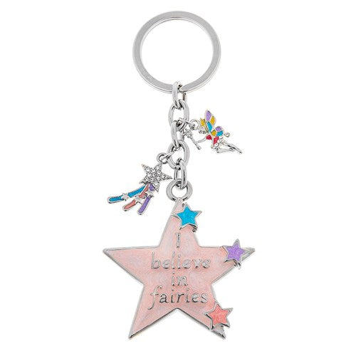 I believe in Fairies Keyring