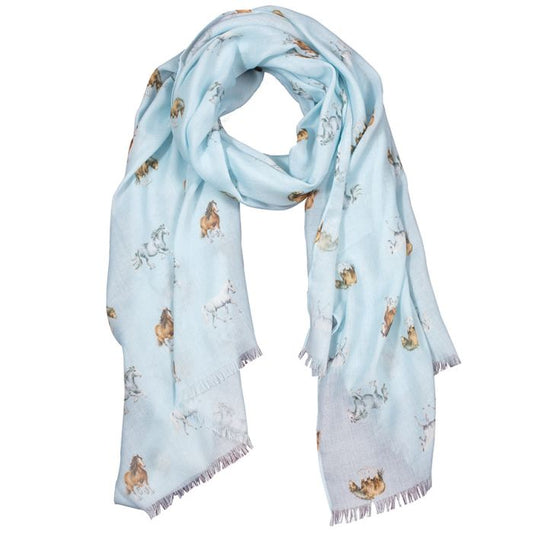 Feathers and Forelocks Scarf
