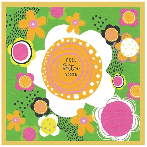 Feeling better soon card