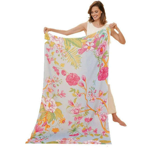 Printed Floral Jungle Scarf