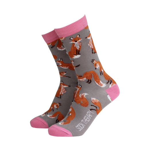 Foxes by Sock Therapy