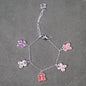 Girls Butterfly Charm Bracelet Silver Plated