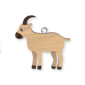 Goat Keyring