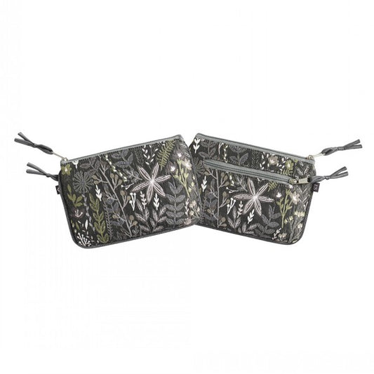 Grey Jacquard Purse by Earth Squared