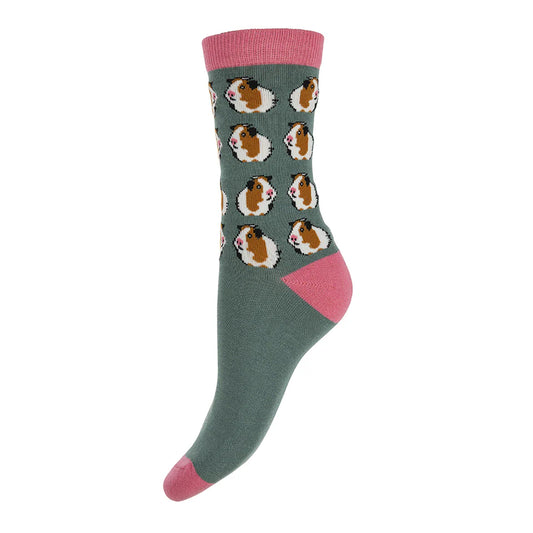 Guinea Pig Bamboo Socks by Gemjar