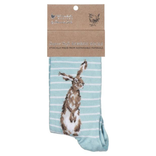 Hare socks by Wrendale Designs