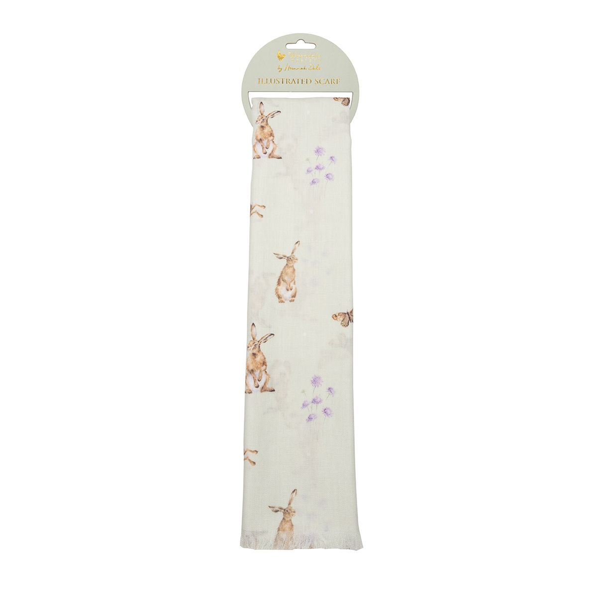 Hare Brained Scarf by Wrendale Designs