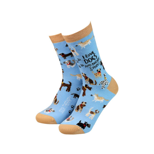 I Love Dogs by Sock Therapy