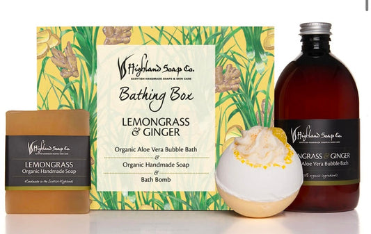 Lemongrass & Ginger bathing box