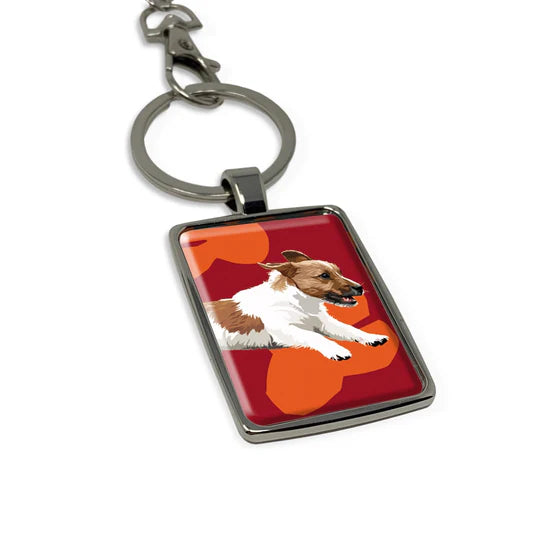 Jack Russell keyring by Gerry Leslie