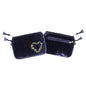 Juliet Velvet Heart Purse by Earth Squared