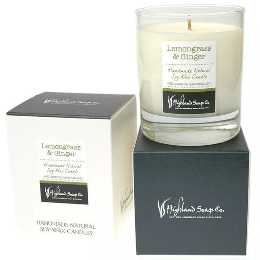 Lemongrass & Ginger Soya Candle