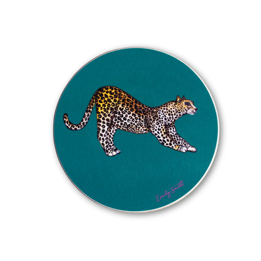 Luana Leopard Coaster