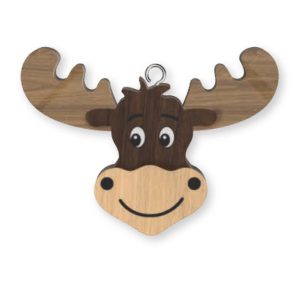 Moose Keyring