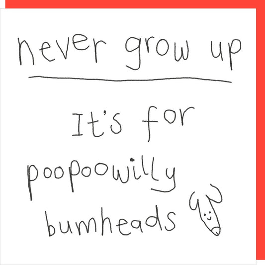 Never Grow Up